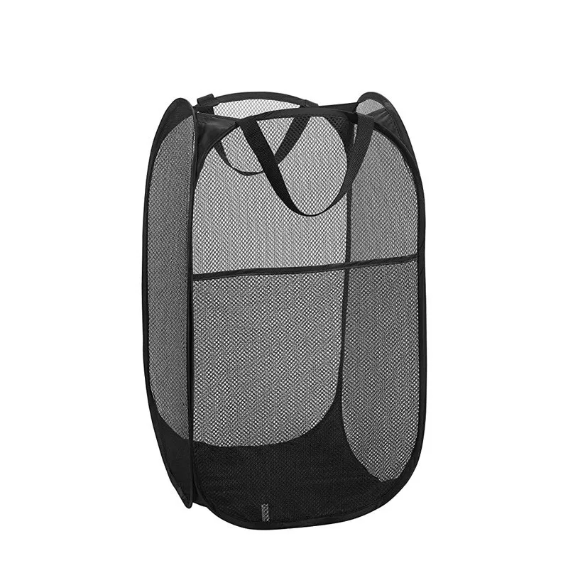 Cesta de lino plegable de Amazon, cesta de lavandería, cesta de almacenamiento de ropa, cesta grande para ropa sucia para el hogar, cesta de lavandería portátil