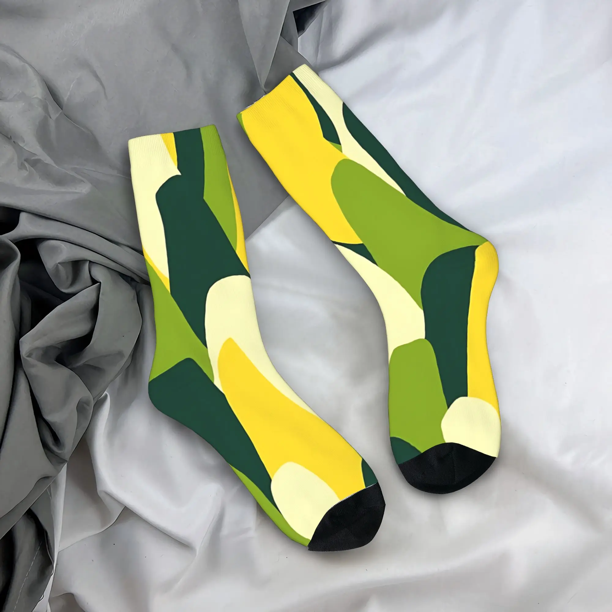 

Скандинавские носки с горным лесным узором, осенние носки в стиле ретро для взрослых мужчин, мягкие носки, дизайнерские нескользящие носки для велоспорта