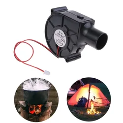 BBQ Air Blower Smelting Metal Fan 5V 12V 24V 3700R 2Pin XH2.54 27mm Air Tube for Barbecue Camping Stove Fans