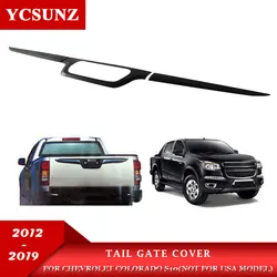 ABS Tail Gate handle Cover For Chevrolet S10 Holden Colorado 2012 2013 2014 2015 2016 2017 2018 2019 2020 Car Styling