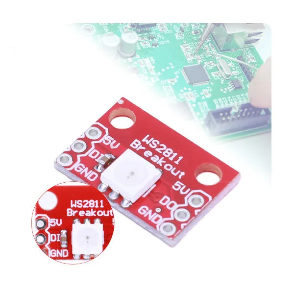 RGB LED Breakout - WS2812 Color Light Module Single Wire Interface Full Color led