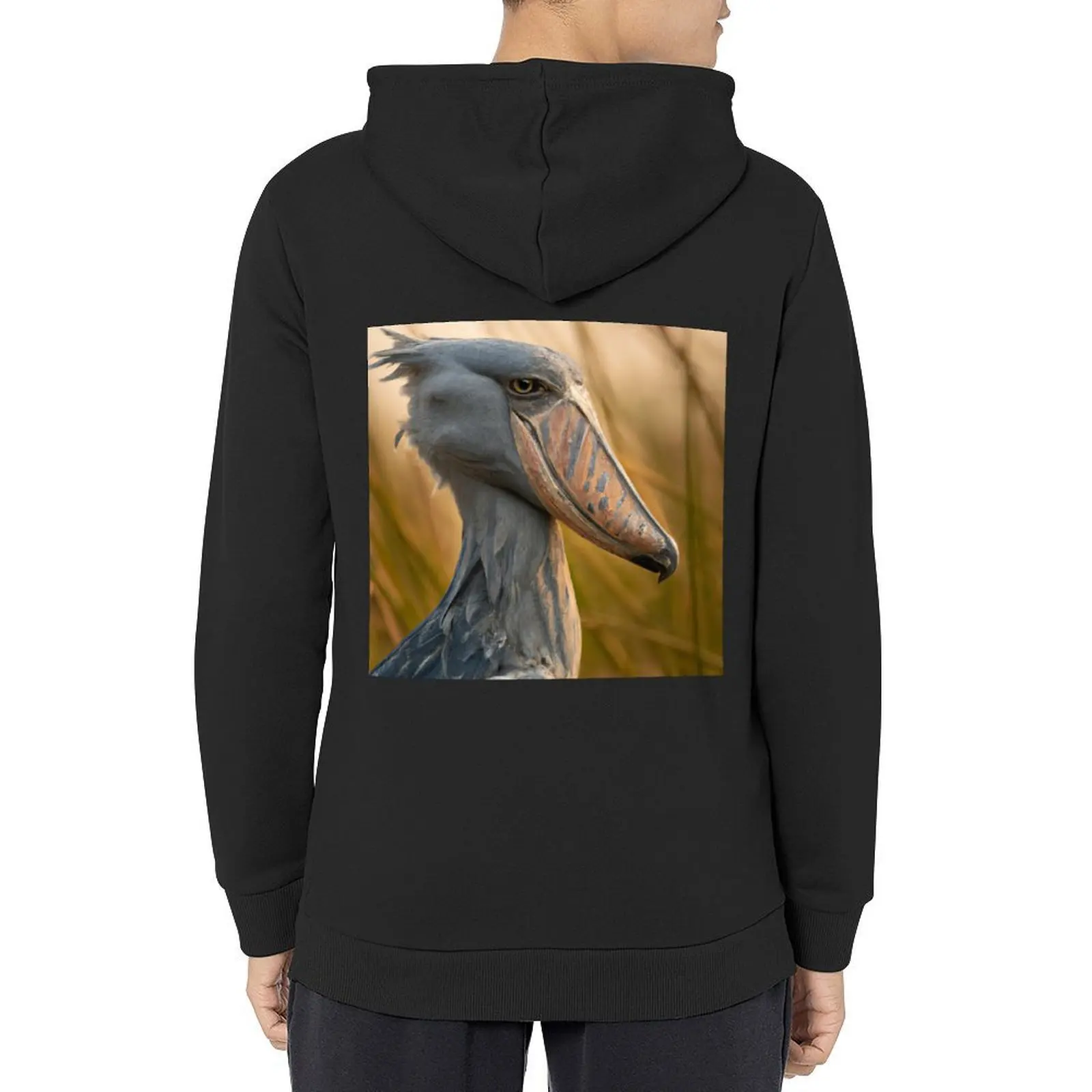 

Shoebill Stork Hoodie men's clothes autumn jacket men fashion men anime clothing men hoodie