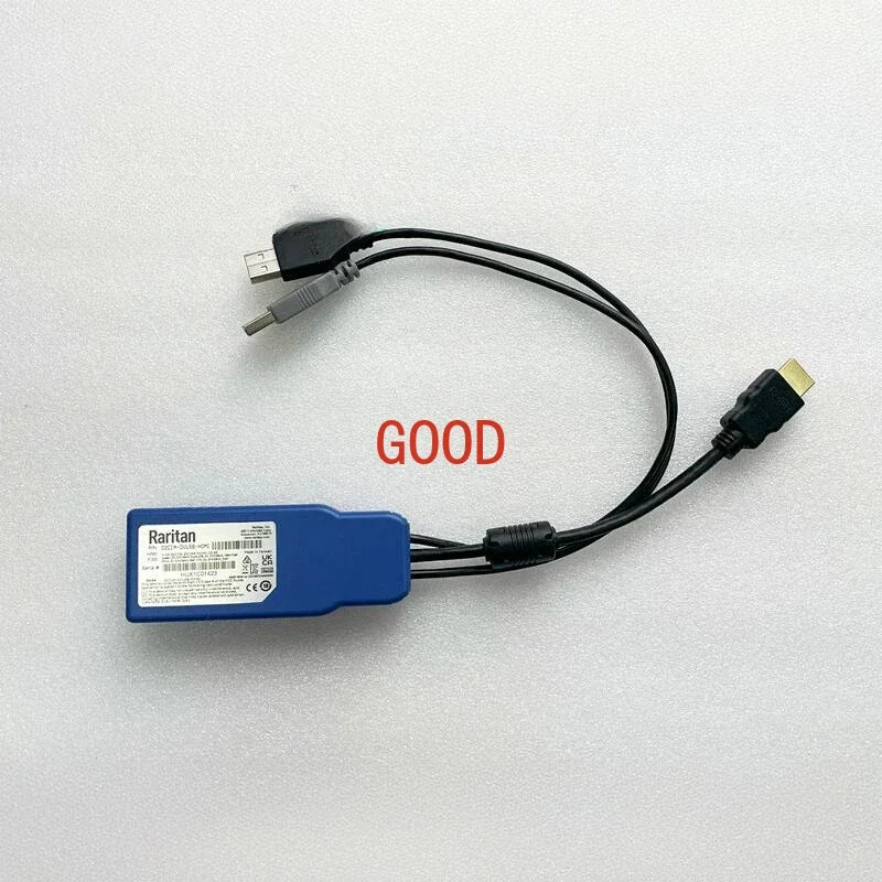 Редкий/редкий D2CIM-DVUSB-HDMI-DP KVM-модуль интерфейса, двойной USB-кабель