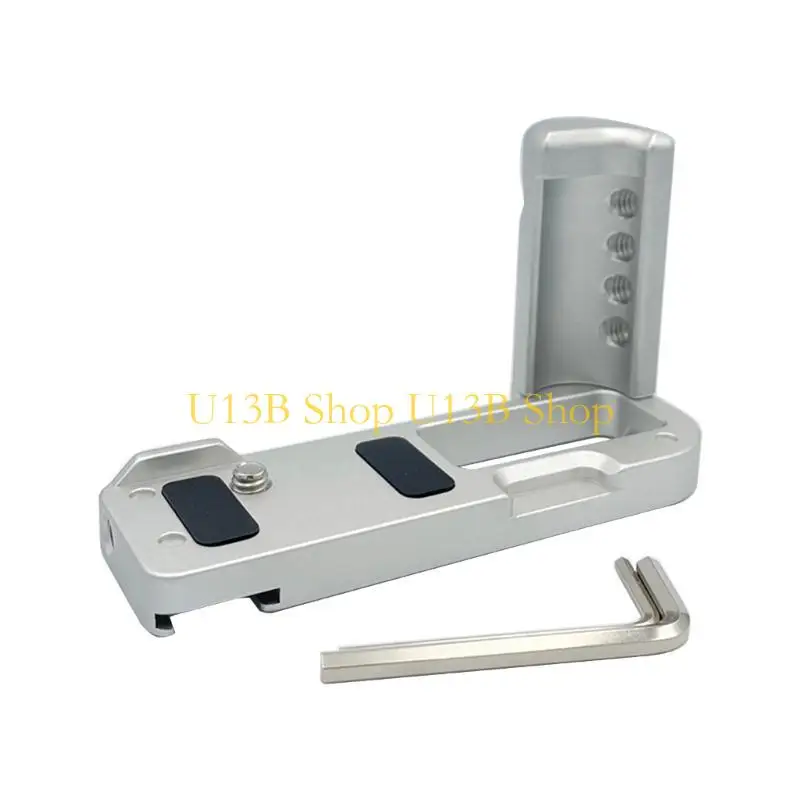 U13B L Plate Compatible for ZV-1F ZV-1 II ZV-1M2 Metal L Bracket Battery Mount Grip Holder Multiple 1/4