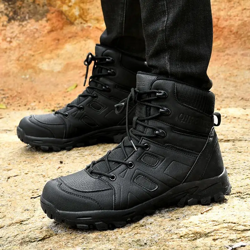 New Comfortable Heavy Bottom Anti Slip Outdoor Low Cut Men'S Training Boots