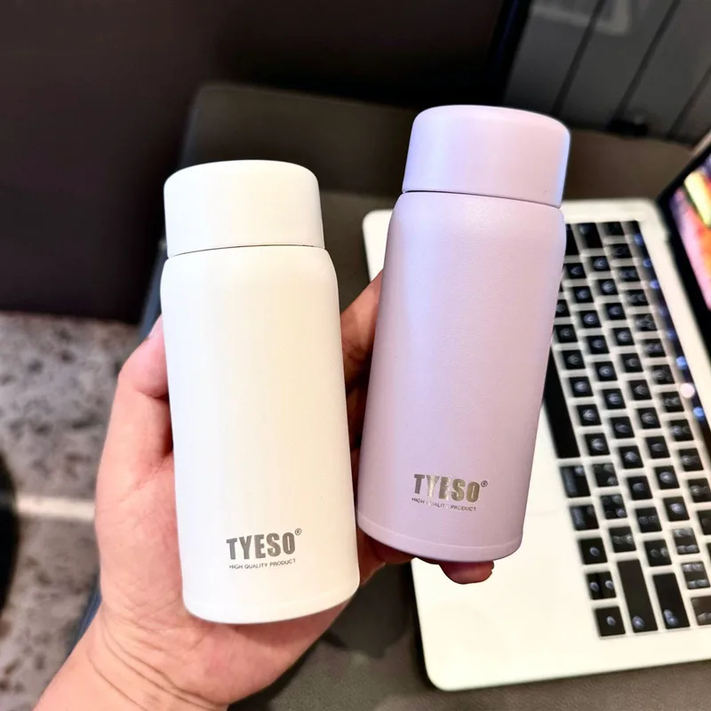 150ml/200ml Fashion Mini Double Stainless Steel Vacuum Flask Portable Cute Pocket Coffee Tea Thermal Bottle Travel Tumbler