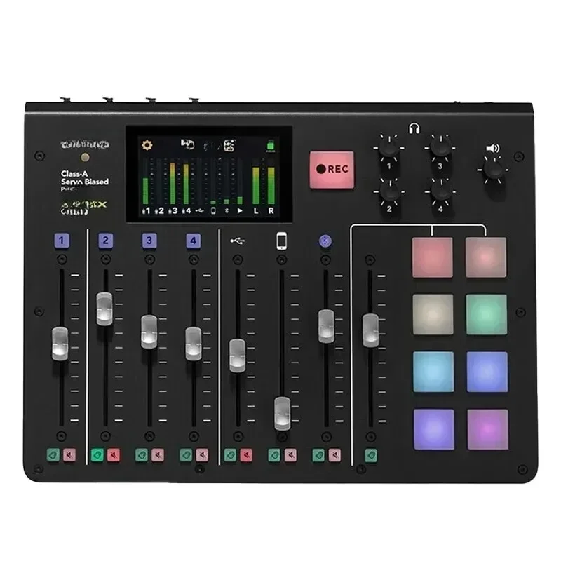 Rode Caster Pro Professional Mixer Multi Channel External Sound Card Live K Song Recording Mixer Sound Console