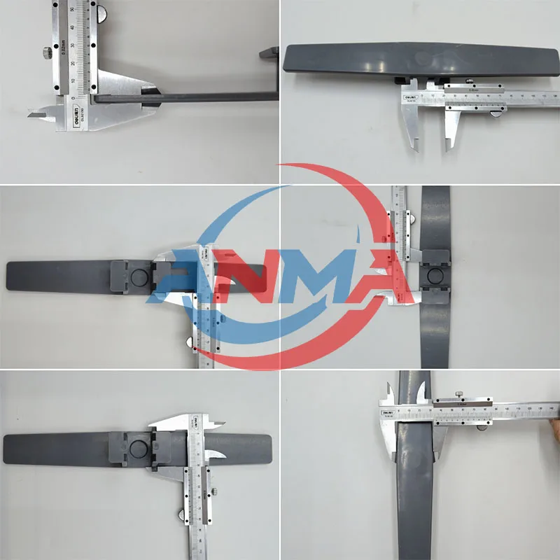 50Pieces Length 252mm Conveyor Plate White/Black For Muller Martini Printing Machine Spare Parts