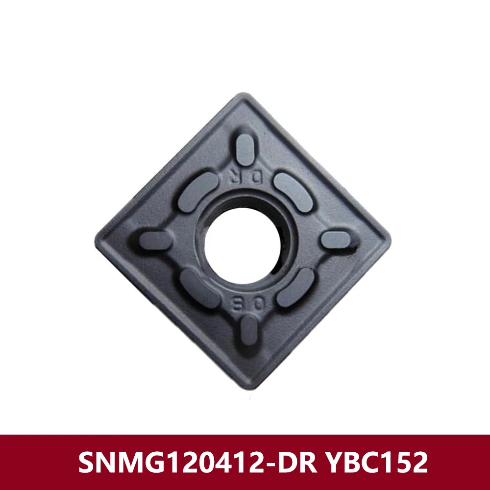 

Original SNMG120412-DR YBC152 Carbide Inserts SNMG120412 SNMG 120412 DR CNC Lathe Cutter SNMG433-DR Machine Tools Turning Holder