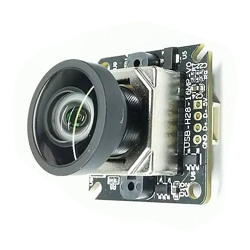 IMX298 AF USB Camera Module HD 16MP USB Driver-Free Autofocus No Distortion M12 Lens 90 100 120 Degrees MIPI To USB Interface