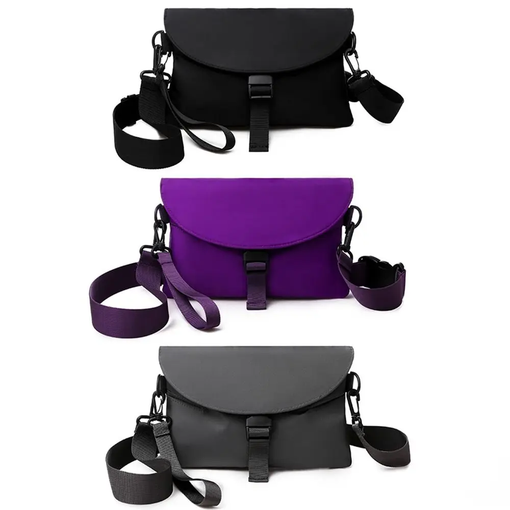 Męska nylonowa torba na klatkę piersiową Etui na telefon komórkowy Outdoor Sports Torba na ramię Casual Running Cycling Sling Bag