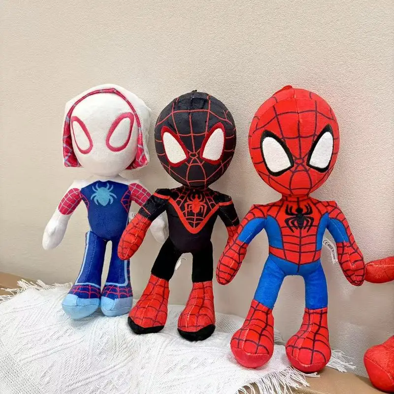 Super Hero Spider boy Plush Toy Doll Hanging Suction Cup Stuffed Ornament For Home Car Interior Decoration Collection