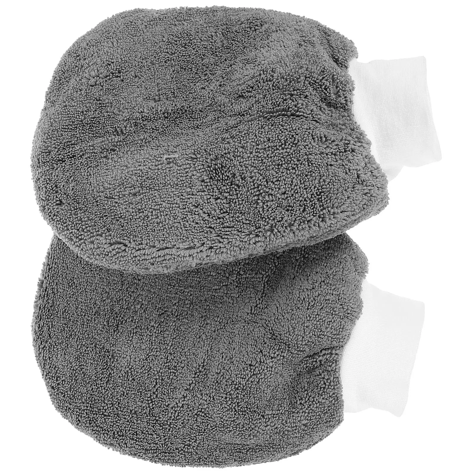 2 個ペイント洗車手袋クリーニングブラシ家庭用洗濯ツール極細繊維ミットスクラッチフリー