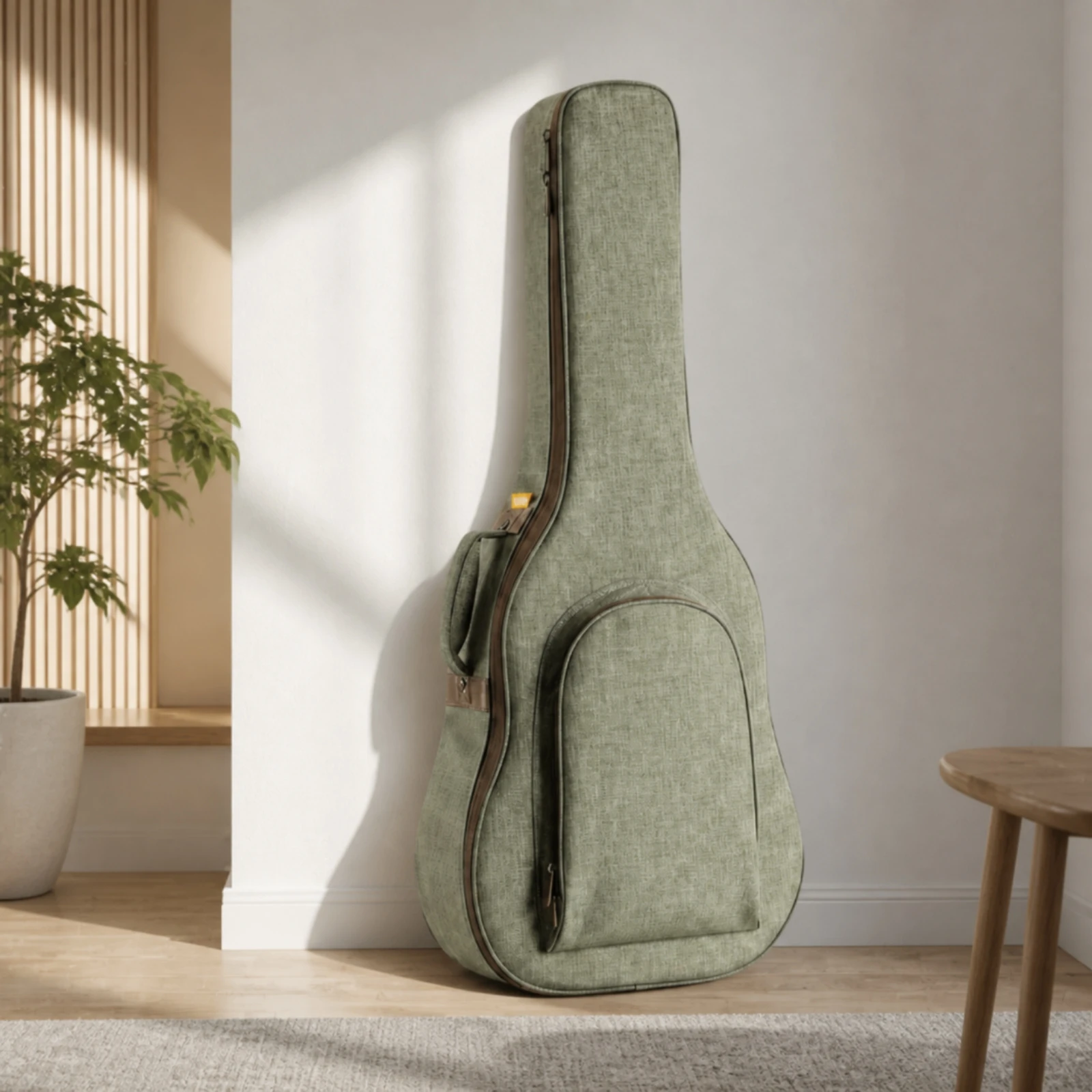 Acoustic Guitar Gig Bag Lightweight Acoustic Guitar Bag Sturdy Scratch-Resistant for Guitarists, Travel, Rehearsals view 4