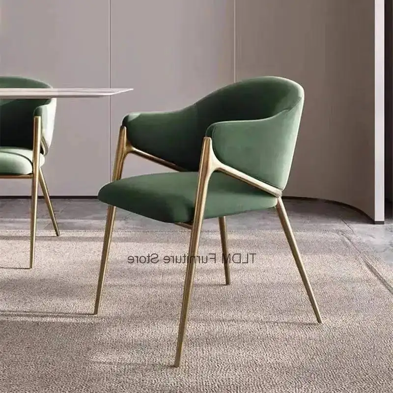 Wedding Accent Nordic Luxury Dining Chairs Designer Ergonomic Portable Events Minimalist Dining Chairs Stoel Salon Furniture