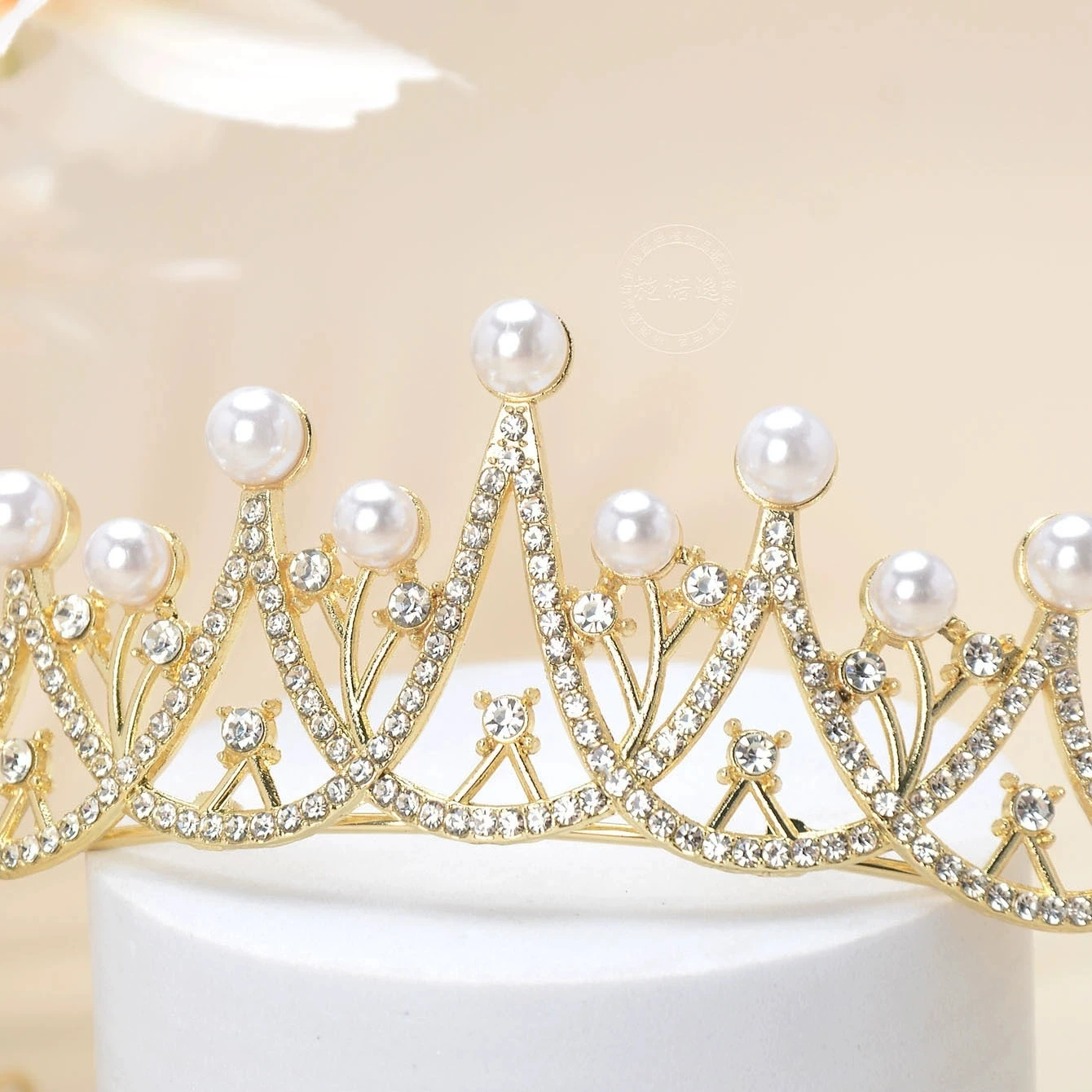 Elegante bruidsparel tiara hoofdband – veelzijdige bruidskroon voor bruid, bruidsmeisje en verjaardagsvieringen