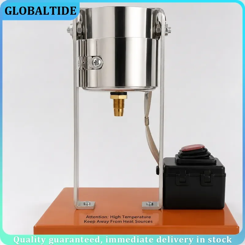 220V Automatic Feeding Lead Furnace Casting Machine Lure Sinker Mold Tin Melting Pot Lever Type Industrial Smelter