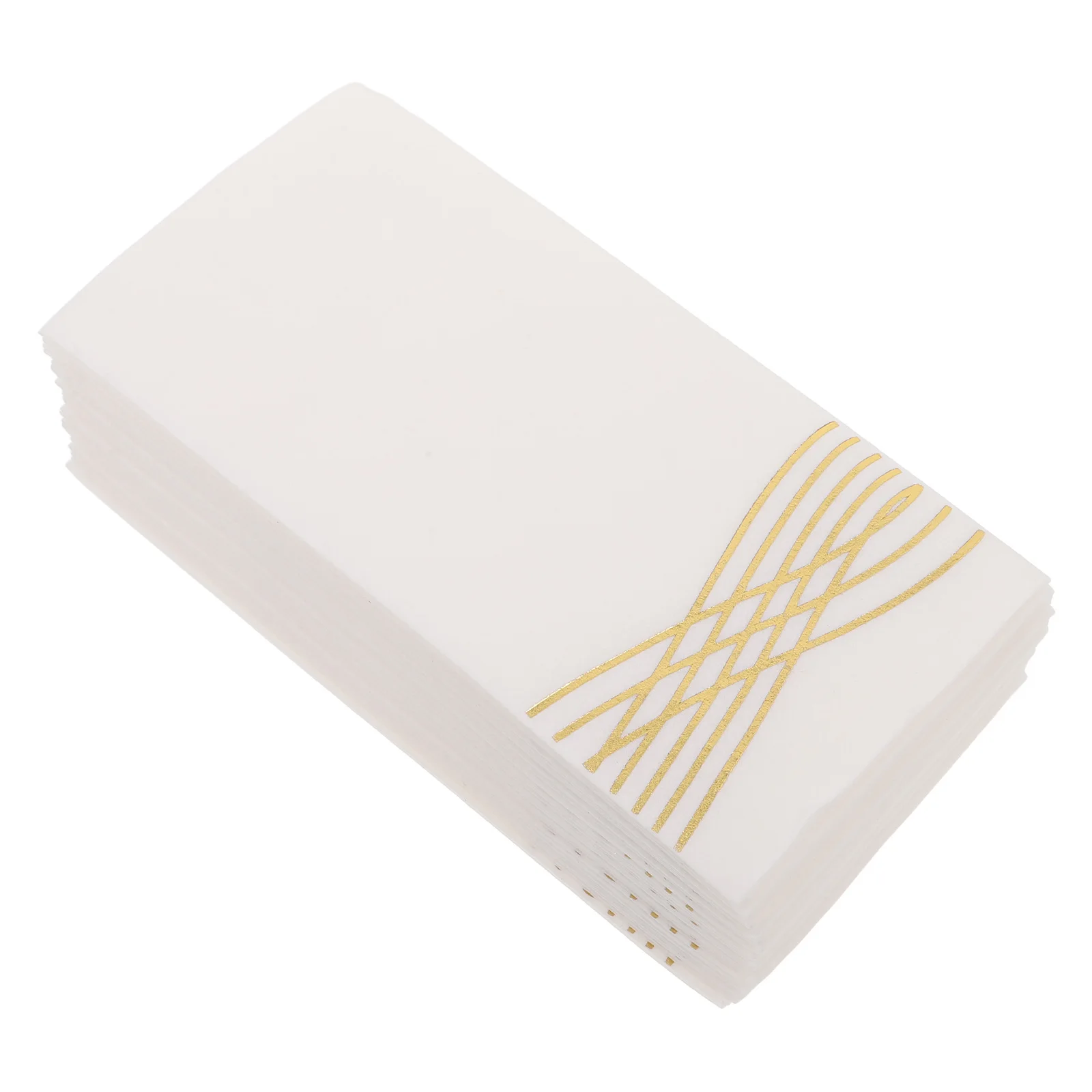 

25Pcs Western Style Disposable Dinner Napkins Printed Soft Absorbent Decorative Napkins for Wedding Party Birthday Cocktail