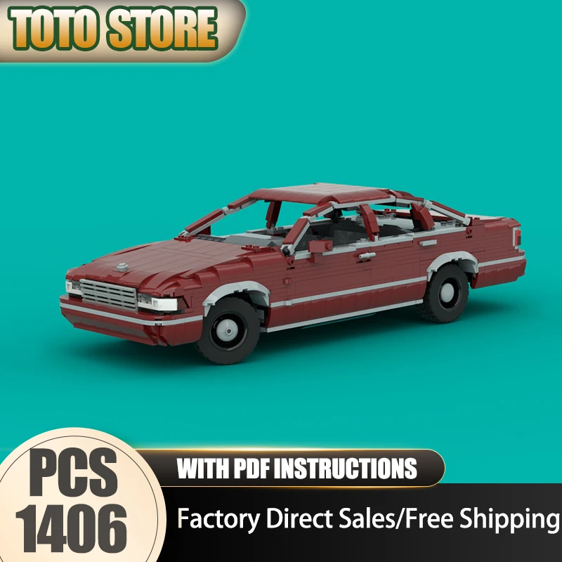 

Moc Building Bricks Modular 1991 - 1996 Champion Speed Cars Model Technology Modular Super Car Blocks Christmas Set DIY Toy Gift