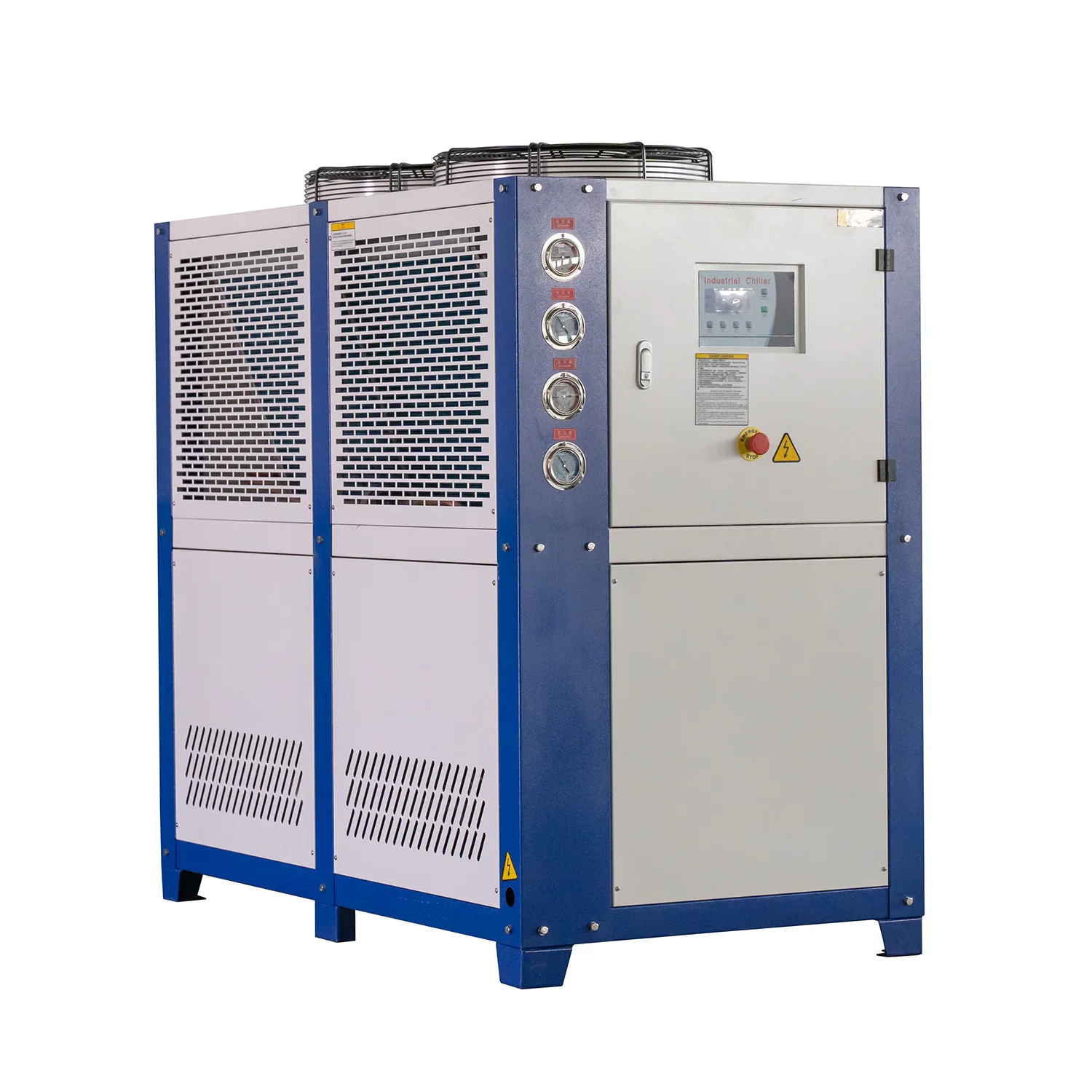 25kw 10 7ton for Extruder Blower Moulding Air Cooled Industrial Water Tank Chiller