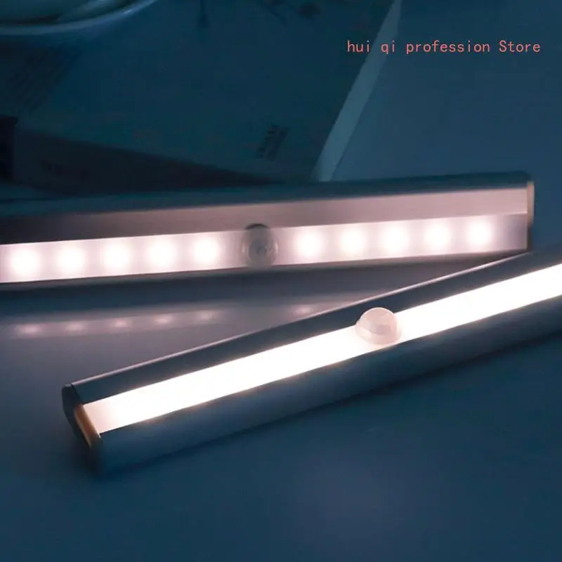 2Pcs Motion Step Lights LED Light Strip Magnetic Night Light Bar for MOTORHOME Travel Battery Operated