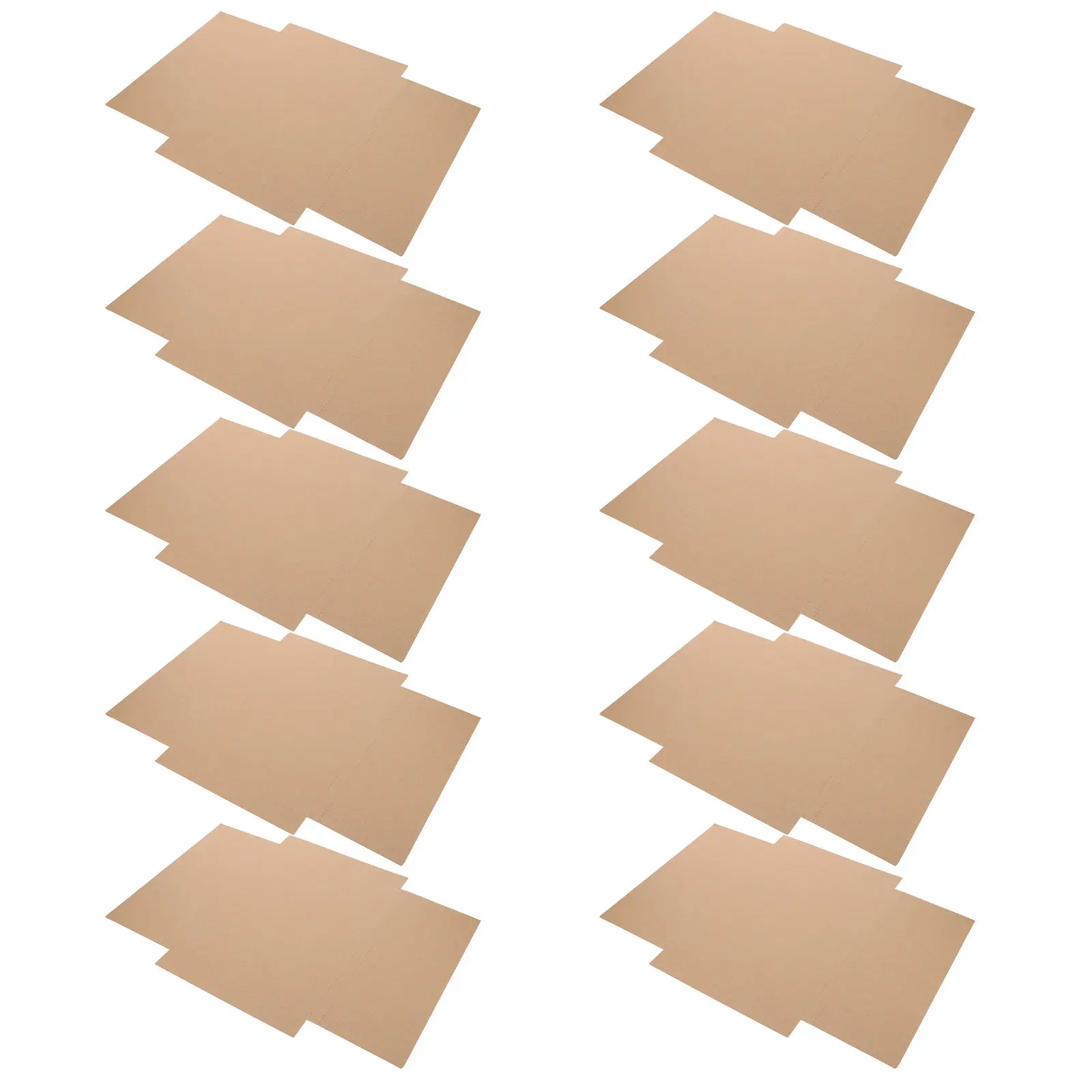 10Pcs Heavy Duty Vinyl Record Mailers Kraft Shipping Boxes for Cds Dvds Mailing Smooth Interior Record Storage Boxes Packaging