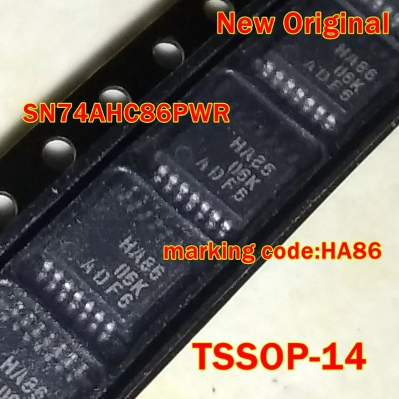 

1Pcs to 100Pcs Sn74Ahc86Pwr Sn74Ahc86Pw Tssop-14 New Original Marking Code:Ha86 Quadruple 2-Input Exclusive-Or Gates