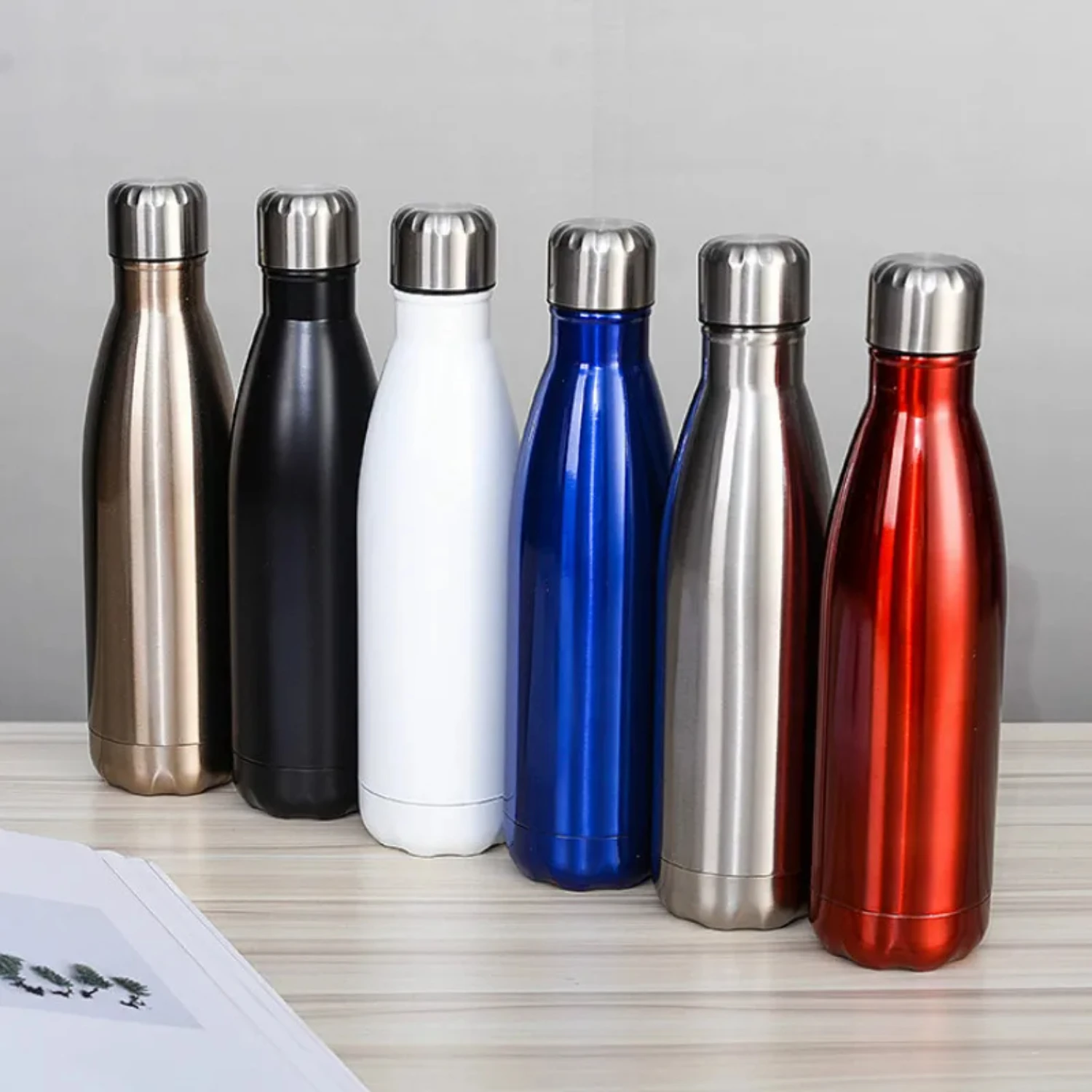 

Cola Cup Gift Thermos Cup Tide Brand Motion Kettle 304 Stainless Steel Creative Cola Bottle Insulated Coffee Mug