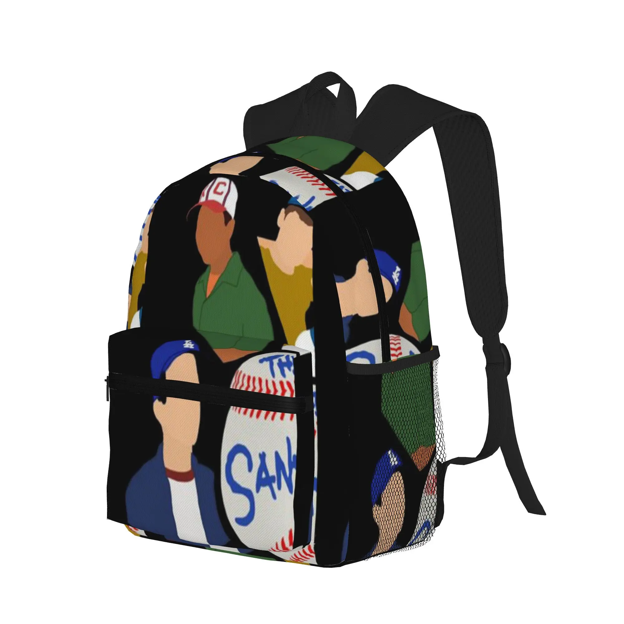 The Sandlot Hambino Baseball  Casual Backpack for Students and Adults Female bags