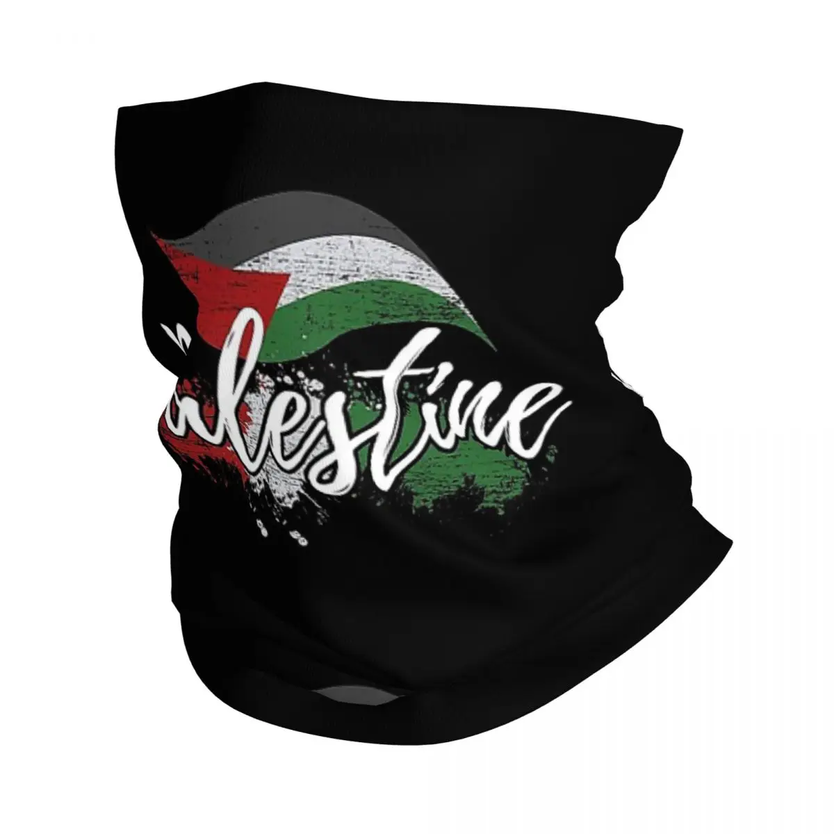 Palestine Flag Bandana Neck Cover Printed Mask Scarf Multifunctional Cycling Scarf Outdoor Sports for Men Women Adult All Season