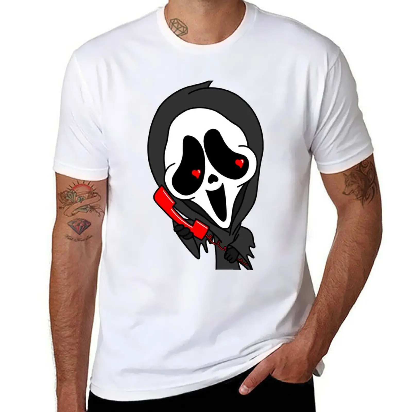 

Ghostie T-Shirt man t shirt cotton high quality printed t shirts for man T-Shirt