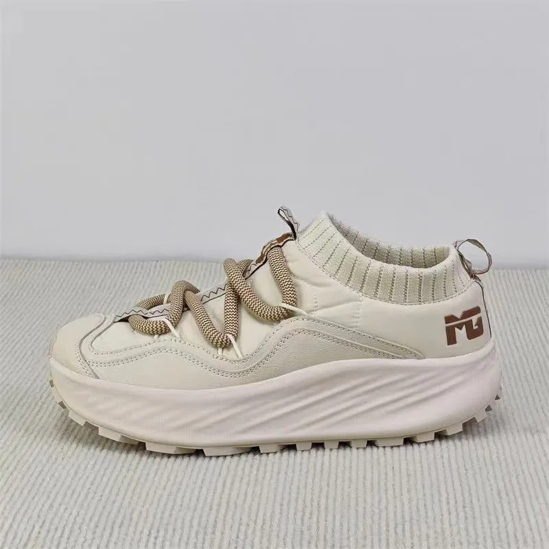 Original Brand Comfortable Wide Feet Mountain Climbing Shoe Winter Warm Outdoor Hiking Shoe Unisex Anti Slip Trekking Sneakers