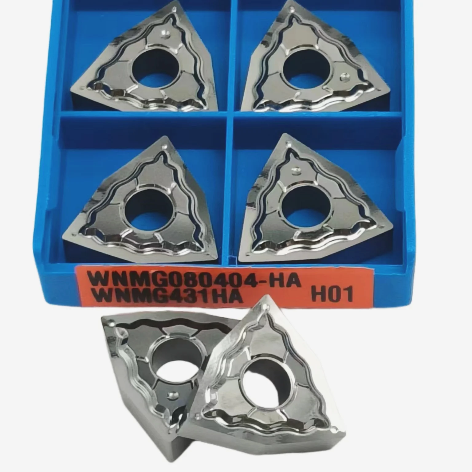 Lâmina de torneamento externo, Inserção de carboneto para alumínio, Peças Torno, Cortador CNC, MWLNR, WNMG080402 WNMG080404 WNMG080408 HA H01