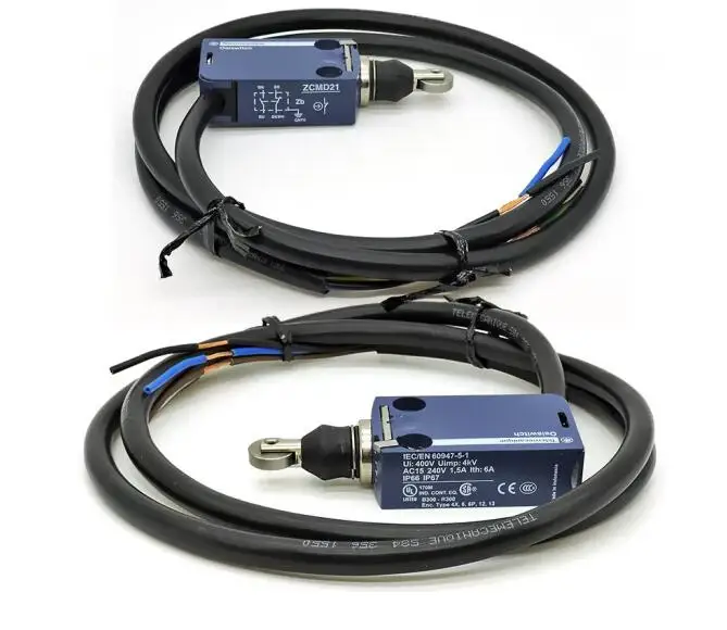 New Original limit switch ZCMD21 direct action metal roller, 1-meter cable, one open and one close XCMD2129L1(ZCMD21+ZCE29)