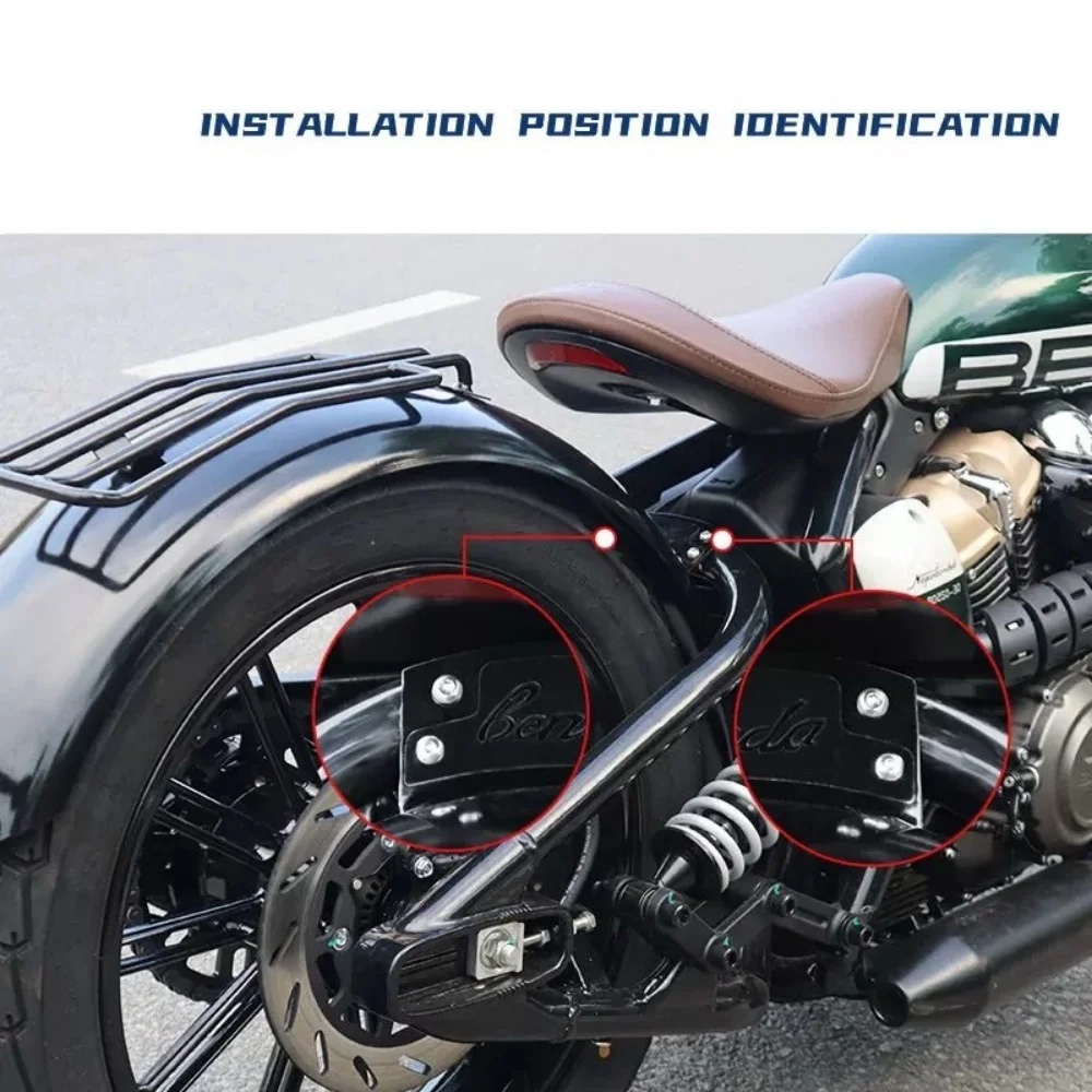 Extended waterproof membrane BENDA NAPOLEON BOB 250 rear mud tile 250NAPOLEON BOB 250napoleon bob