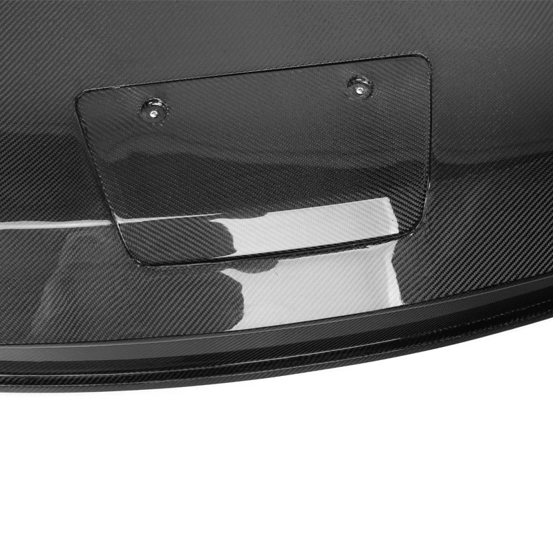 الناشر الخلفي من ألياف الكربون للطراز X 2016-2020 R Style Model X الناشر الخلفي #4