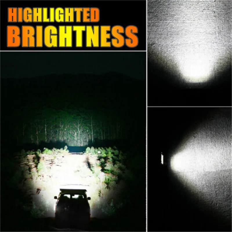 4 بوصة 2 قطعة LED جراب أضواء بقعة الفيضانات كومبو LED الضباب القيادة 4x4 قبالة أضواء الطريق أضواء العمل ل جيب شاحنة قارب ATV UTV