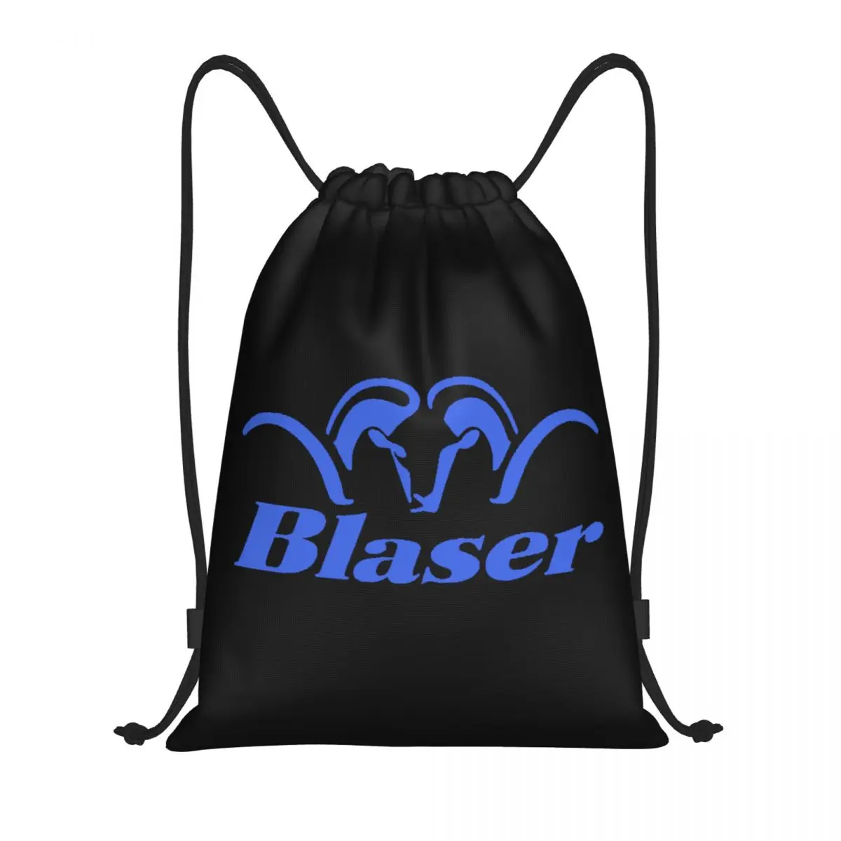 Blue Blaser Firearm Gun Drawstring Bags Men Women Foldable Sports Gym Sackpack Shopping Storage Backpacks