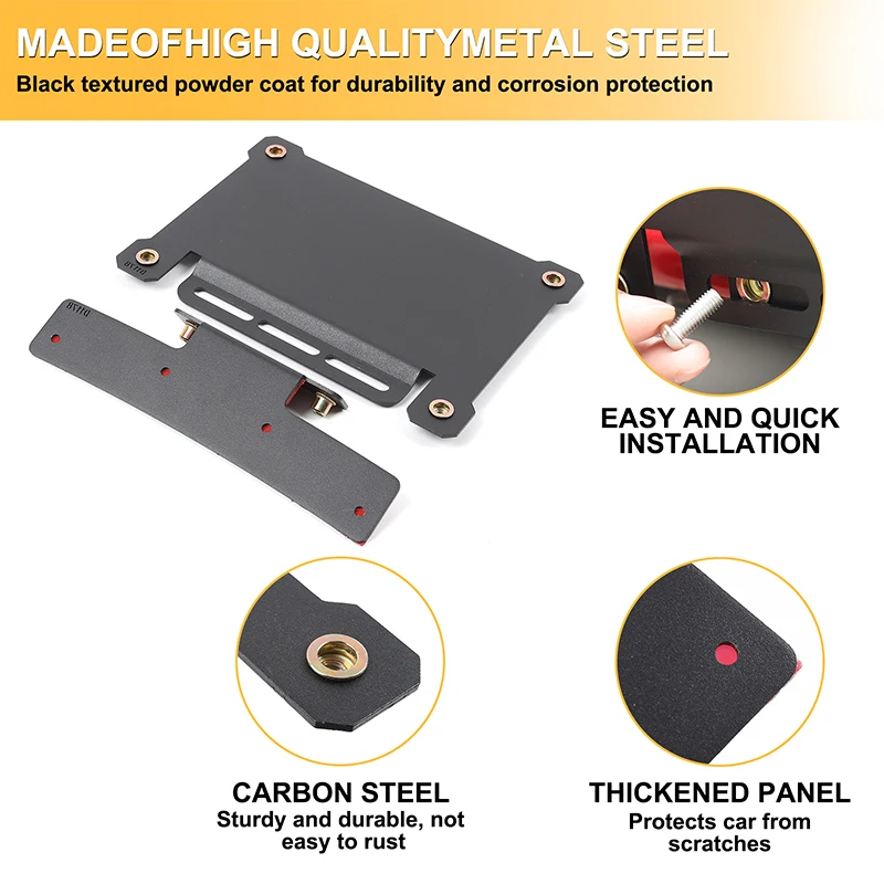 For Toyota Celica 1999-2005 carbon steel Car License Plate Mount License Plate Holder Bracket Car Accessories US version