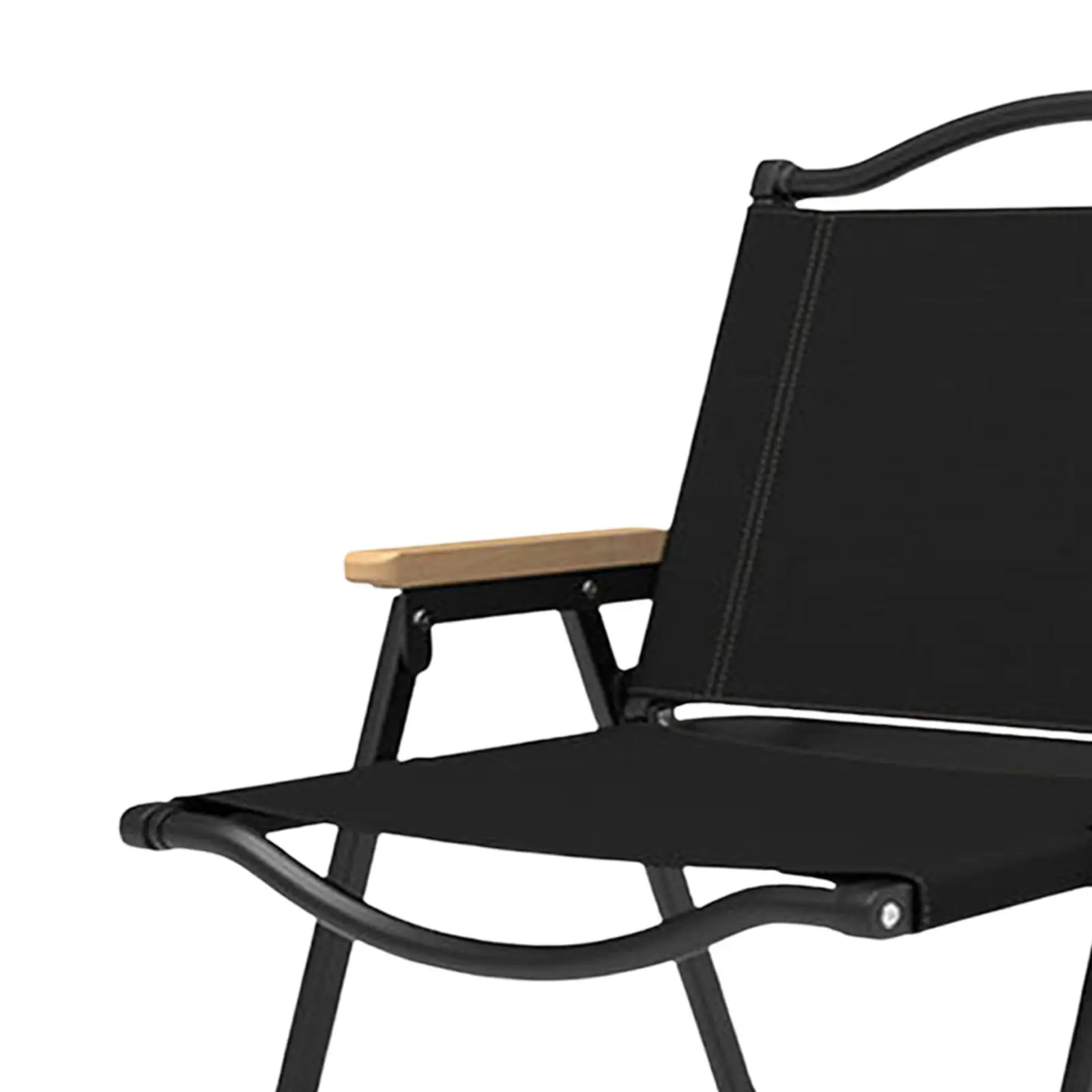 Camping Folding Chair, 120kg Load Bearing Outdoor Seat for Furniture Accessories Parties Picnics Backpacking Music Festivals