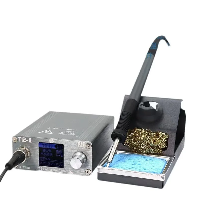 OSS Intelligent Soldering Station Welding T12-X Rework Station Auto-sleep Auto-standby Quick Recover For PCB BGA Soldering Tools