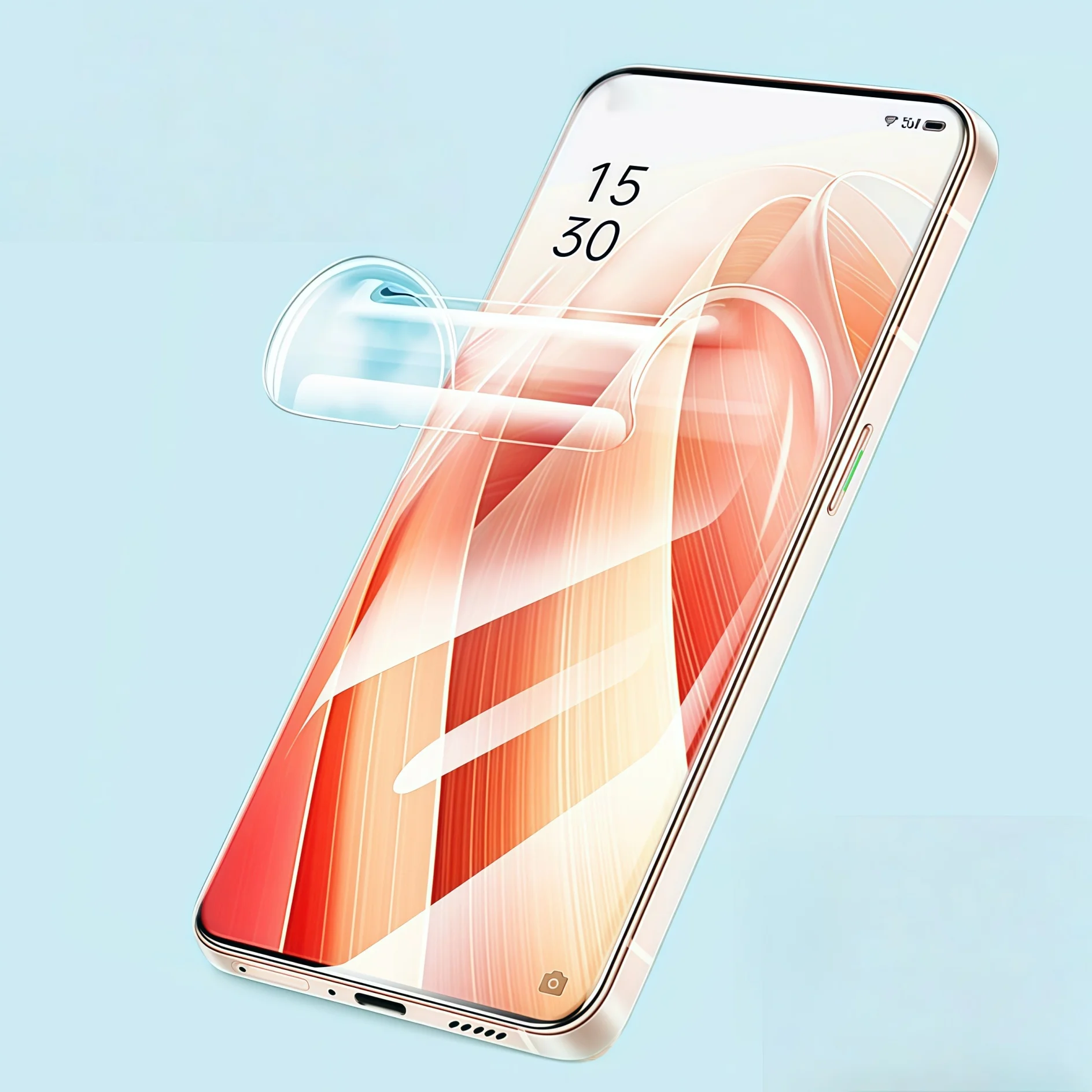 Film Hydrogel haute définition pour téléphone portable Honor Magic 8 7 Pro, protecteur d'écran Transparent en TPU souple, couverture complète, 2 pièces