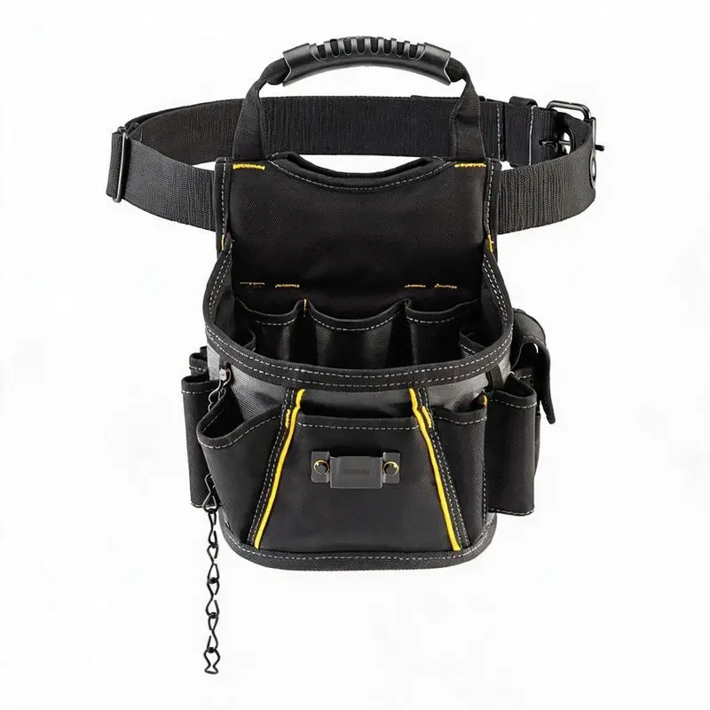 Multi-tool Backpack Bag 20 Pockets, Adjustable Shoulder Strap, Hammer Holder, Large Capacity Model