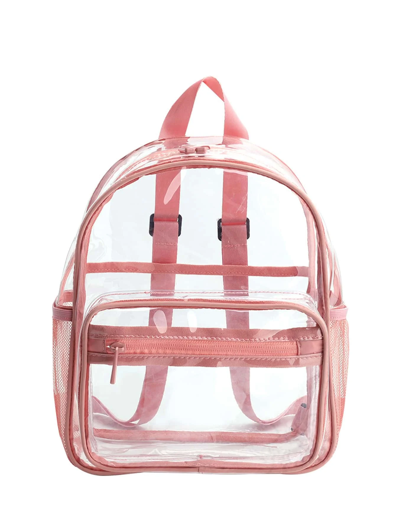 Fashionable Functional Backpack PVC Small Water Resistant Adjustable-strap