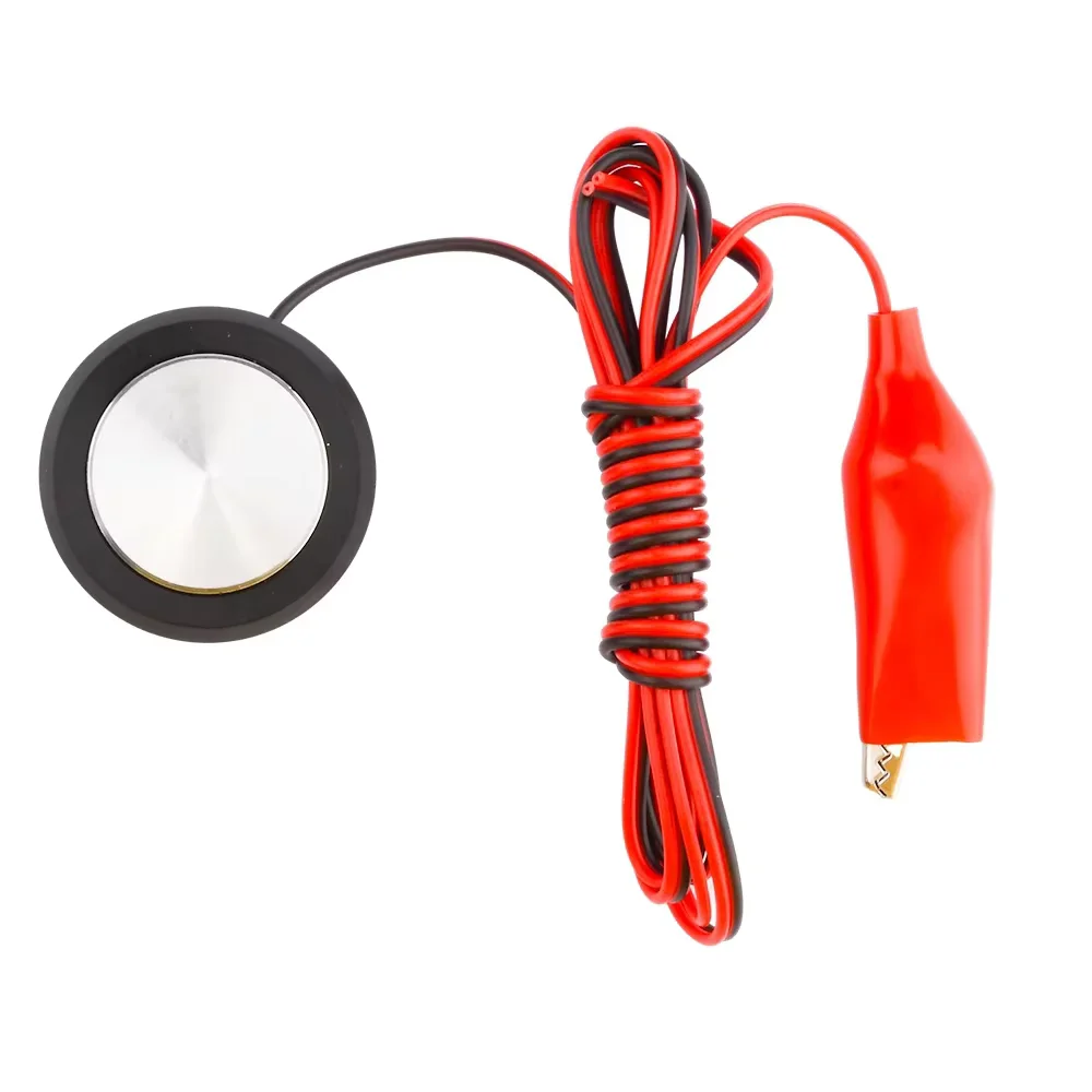Hoge Nauwkeurigheid CNC Z-as Touch Plate Sonde Waterdicht Oliebestendig Plug Play met EDG Connector en Alligator Clip voor CNC Router