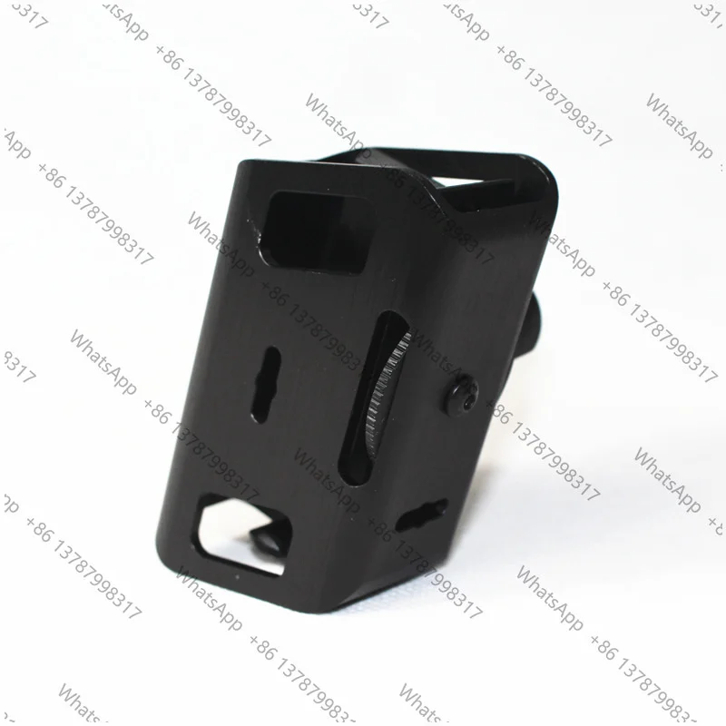 Aluminum Quick Magazine Racer Pouch L/R Multi-Angle Speed Holster Adjustment Tactical Mag  Case for Hunting