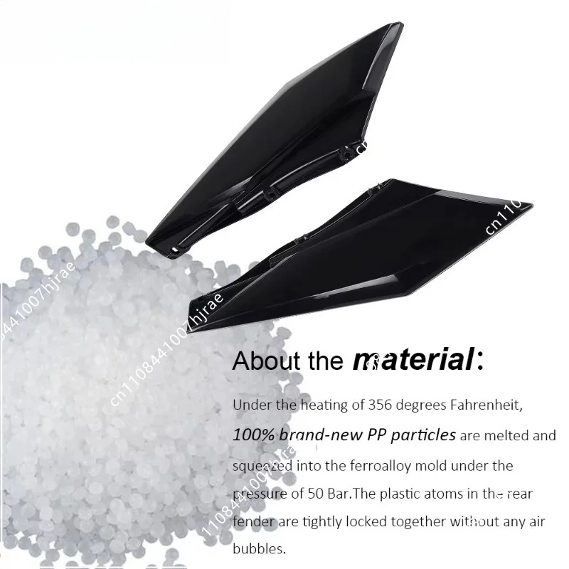 Upgraded Side Fender Mudguard For Electric Off Road Dirt Bike Modified Splash Protection Replacement Accessories