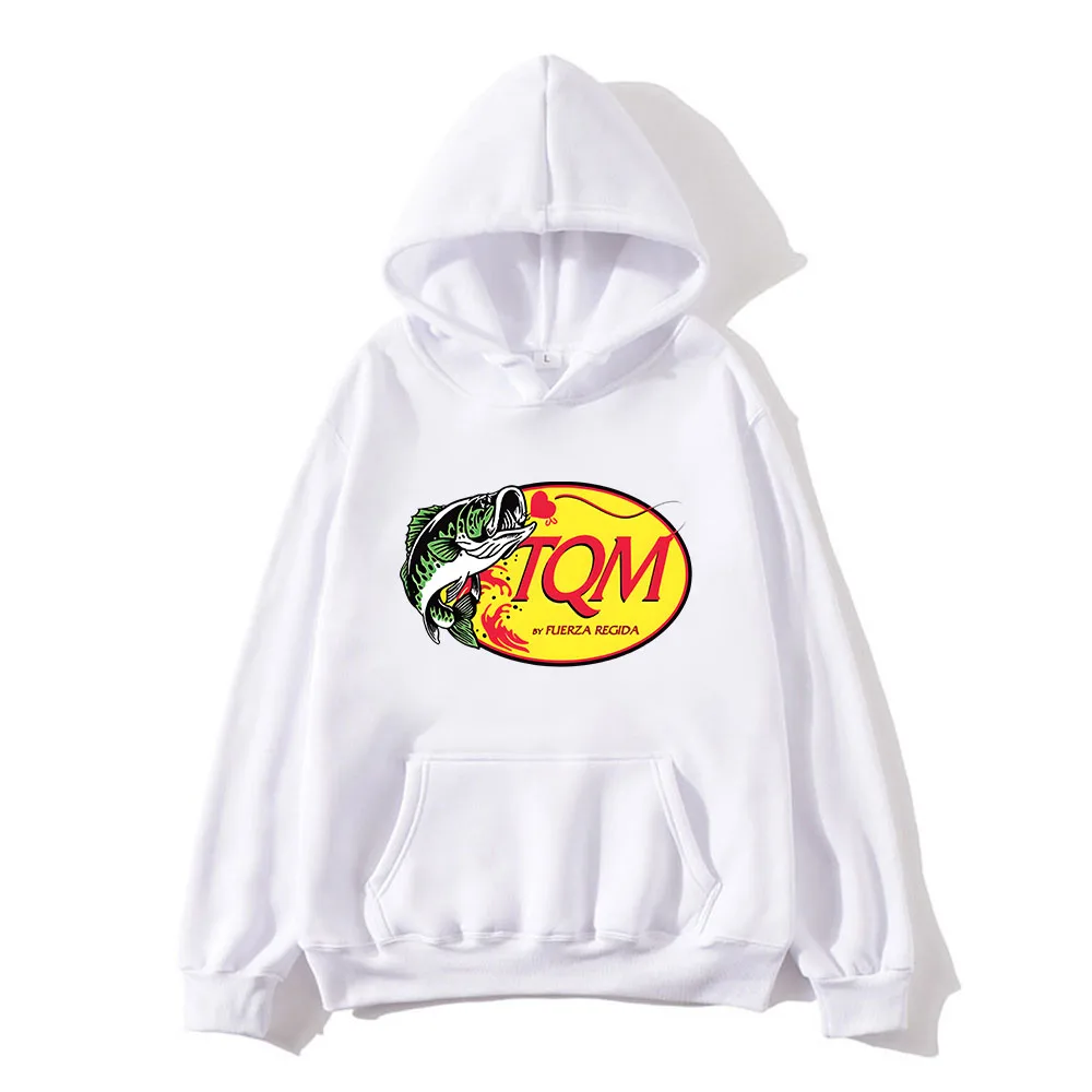 

Fuerza Regida TQM толстовки с длинными рукавами удобные толстовки с капюшоном флисовые повседневные пуловеры с мультяшным принтом Harajuku Sudadera