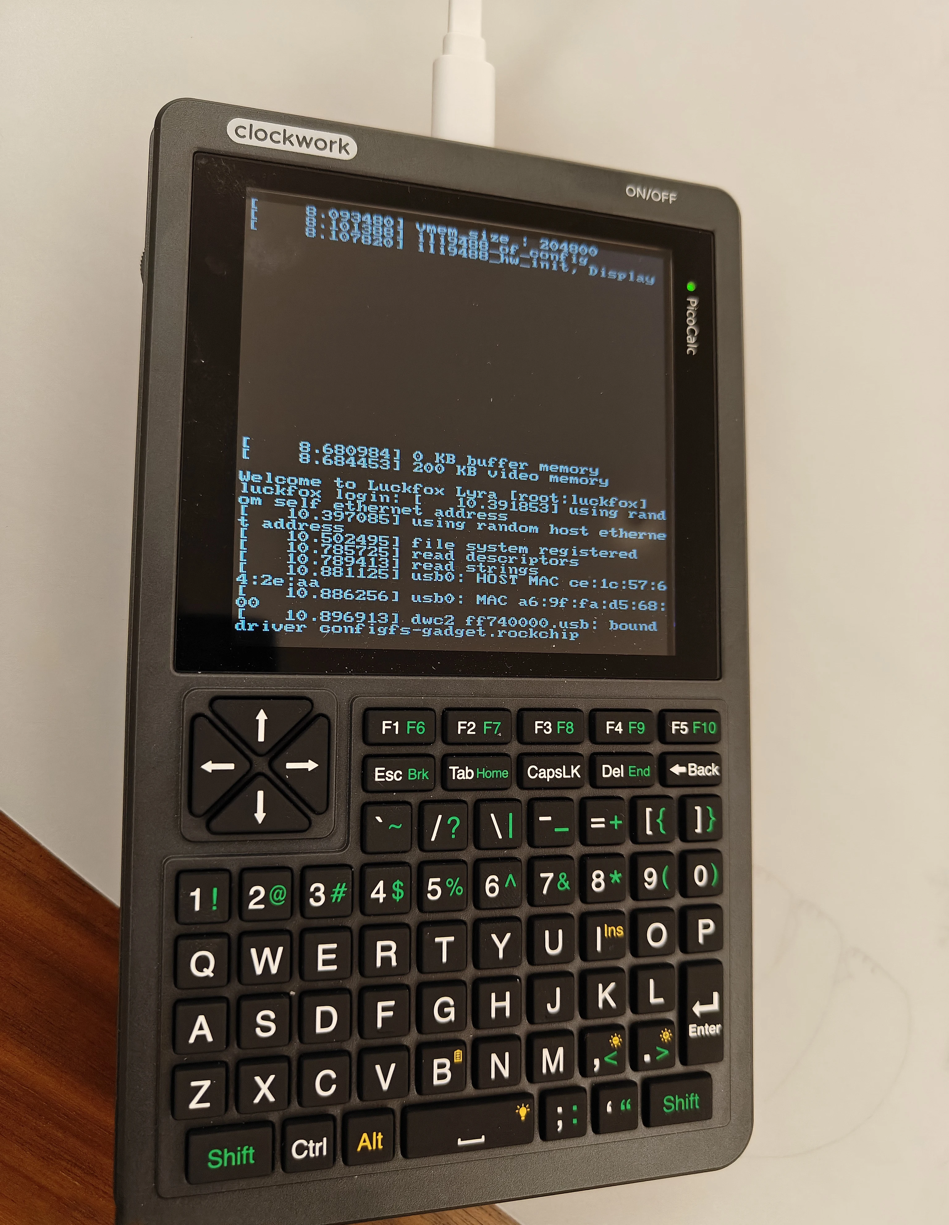 In stock! Clockwork PicoCalc Kit Pico-H 264KB ClockworkPi V2.0