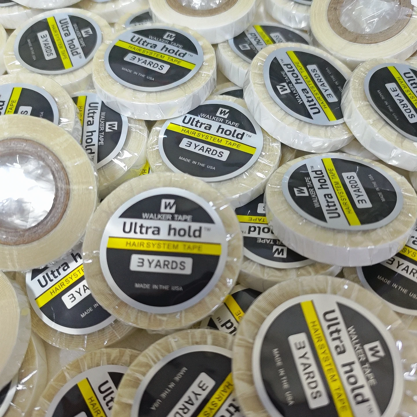 VADES 1/10 Rolls 3 Yards * 0.8 cm Super Tape Invisible Double Sided Tape Wig Glue Tape Stron Hold Hair System Tape in Hair Exten